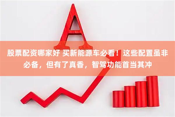 股票配资哪家好 买新能源车必看！这些配置虽非必备，但有了真香，智驾功能首当其冲